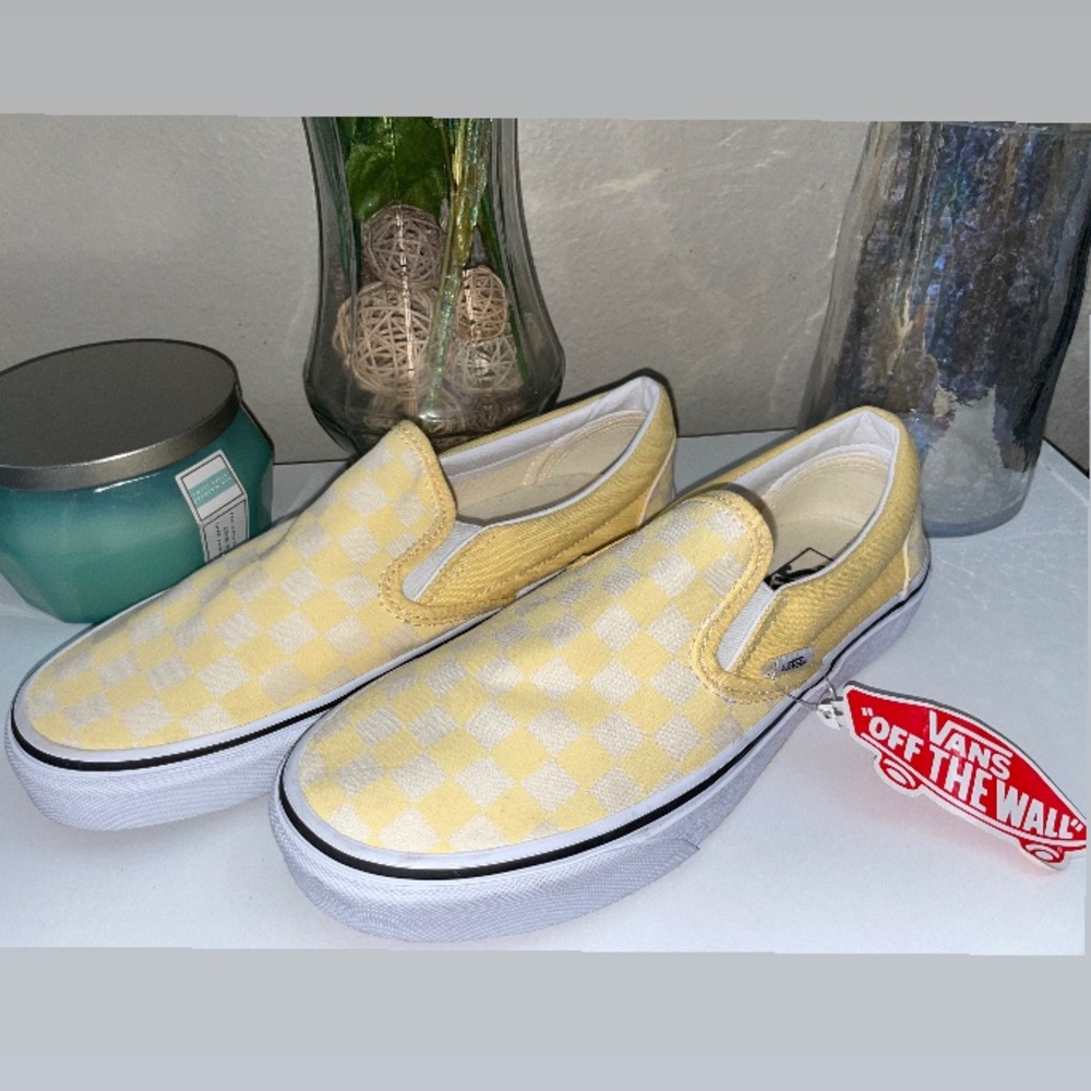 NWT Checkered Vans